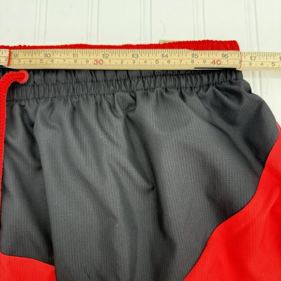 Nike‎ DNA Woven Shorts Basketball Red DH7559-010 Men’s XL Colorblock Mesh Lined - Picture 5 of 11